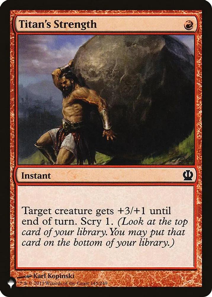Titan's Strength (Titan's Strength)
