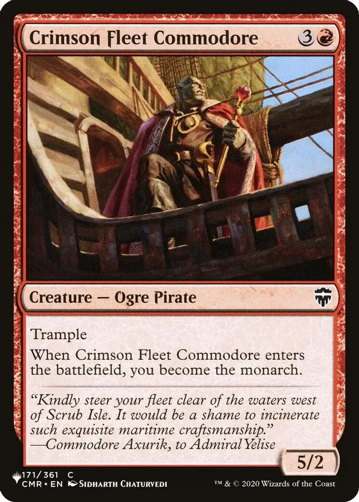 Crimson Fleet Commodore (Crimson Fleet Commodore)