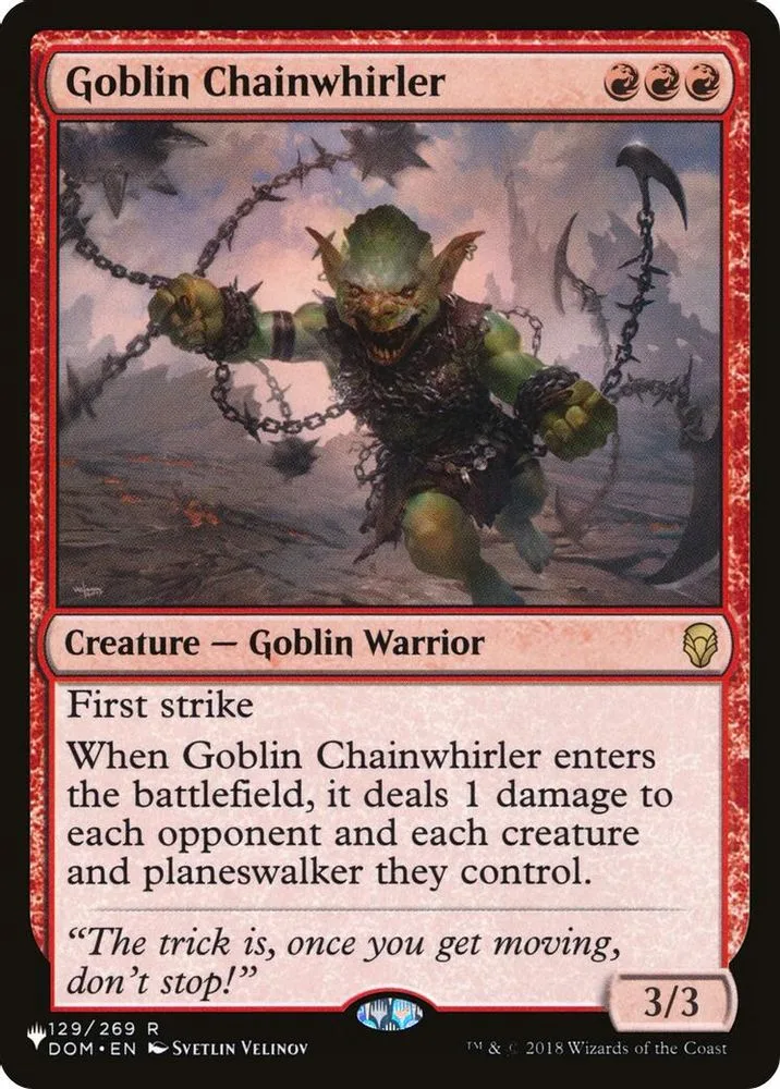Goblin Chainwhirler (Goblin Chainwhirler)