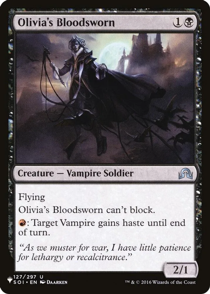 Olivia's Bloodsworn (Olivia's Bloodsworn)