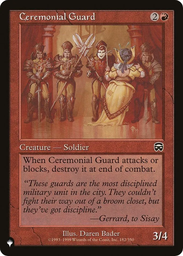 Ceremonial Guard (Ceremonial Guard)