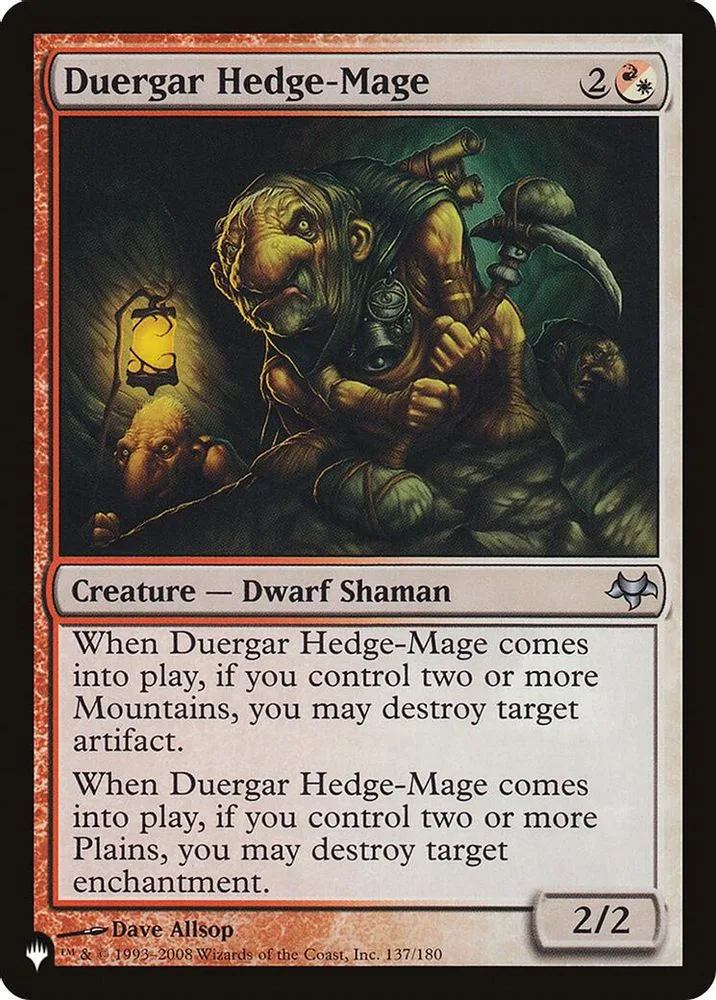Duergar Hedge-Mage (Duergar Hedge-Mage)