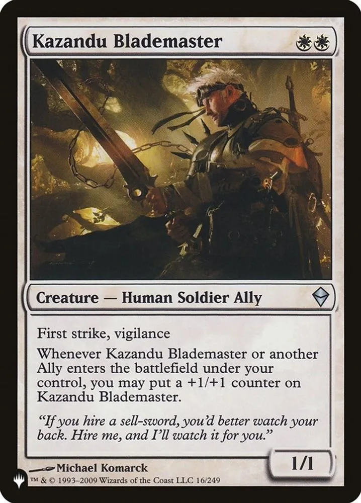 Kazandu Blademaster (Kazandu Blademaster)