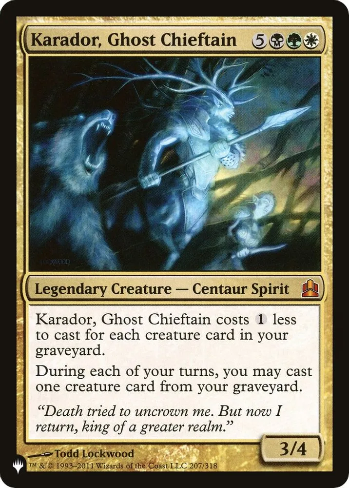 Karador, Ghost Chieftain (Karador, Ghost Chieftain)