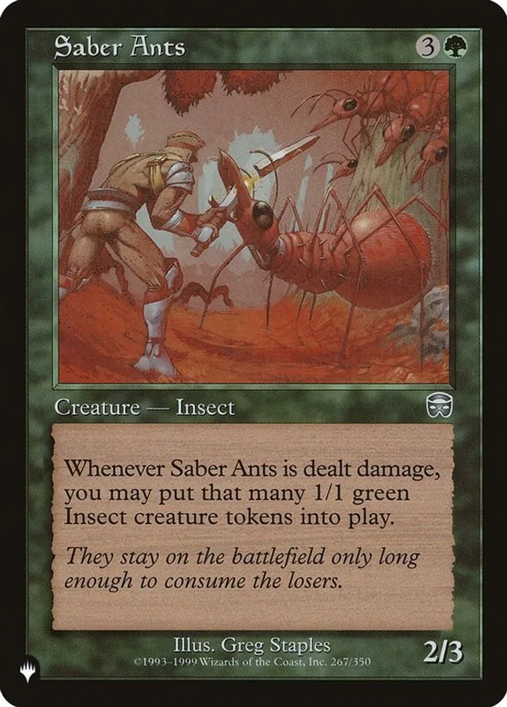 Saber Ants