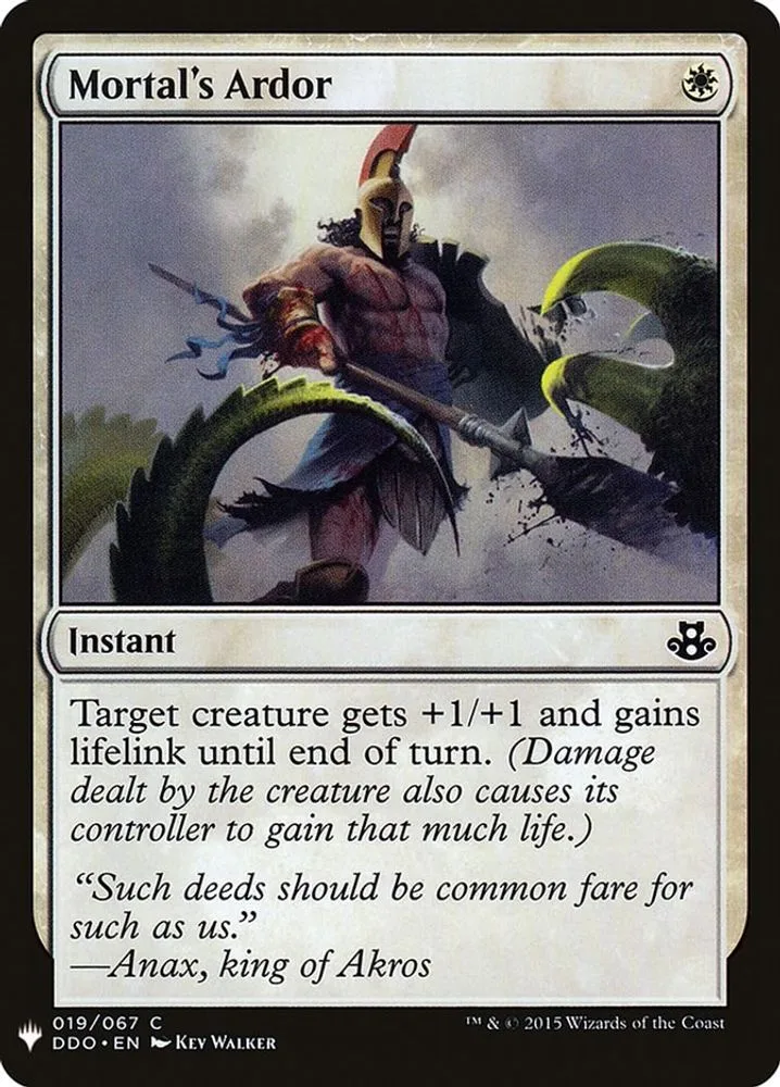 Mortal's Ardor (Mortal's Ardor)