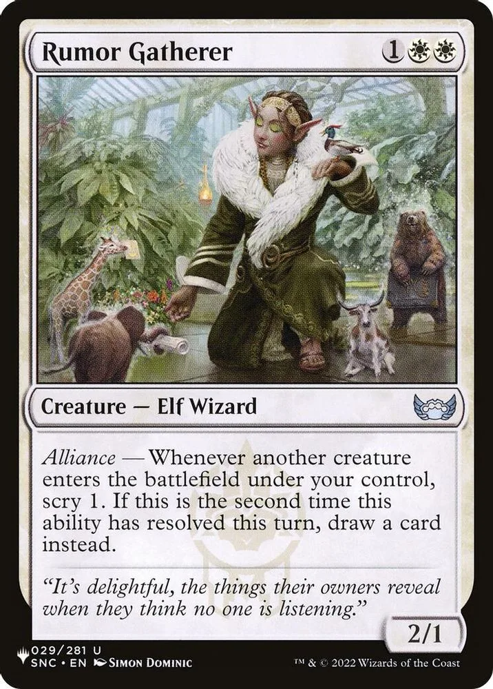 Rumor Gatherer (Rumor Gatherer)