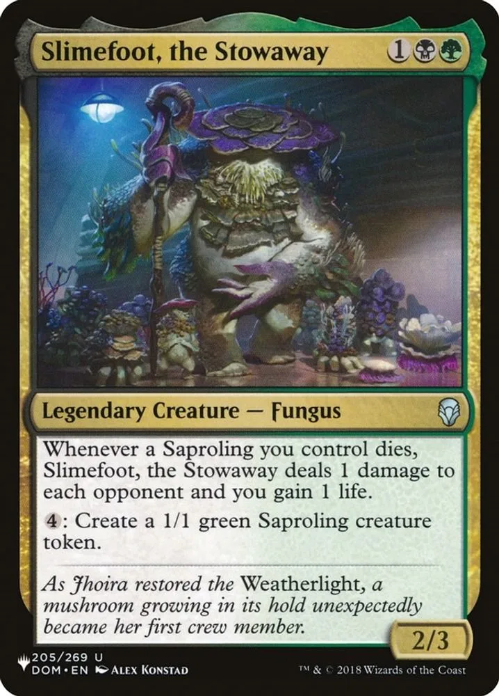 Slimefoot, the Stowaway (Slimefoot, the Stowaway)