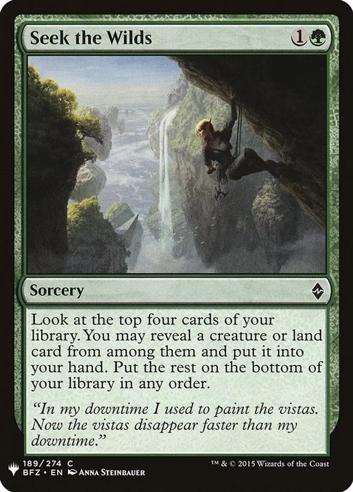 Seek the Wilds (Seek the Wilds)