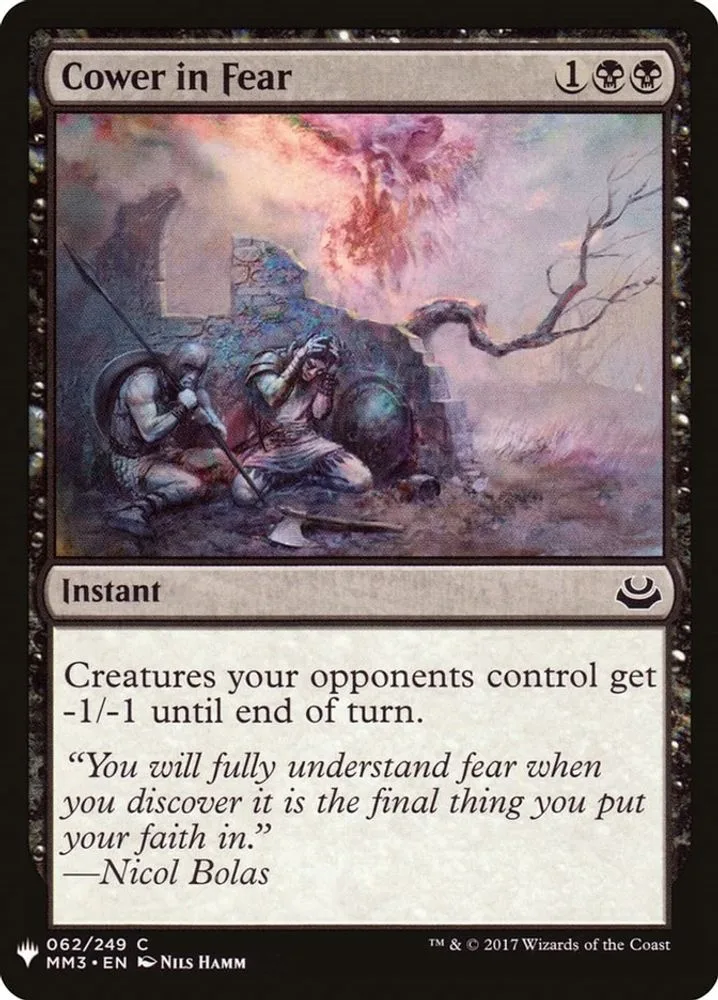 Cower in Fear (Cower in Fear)