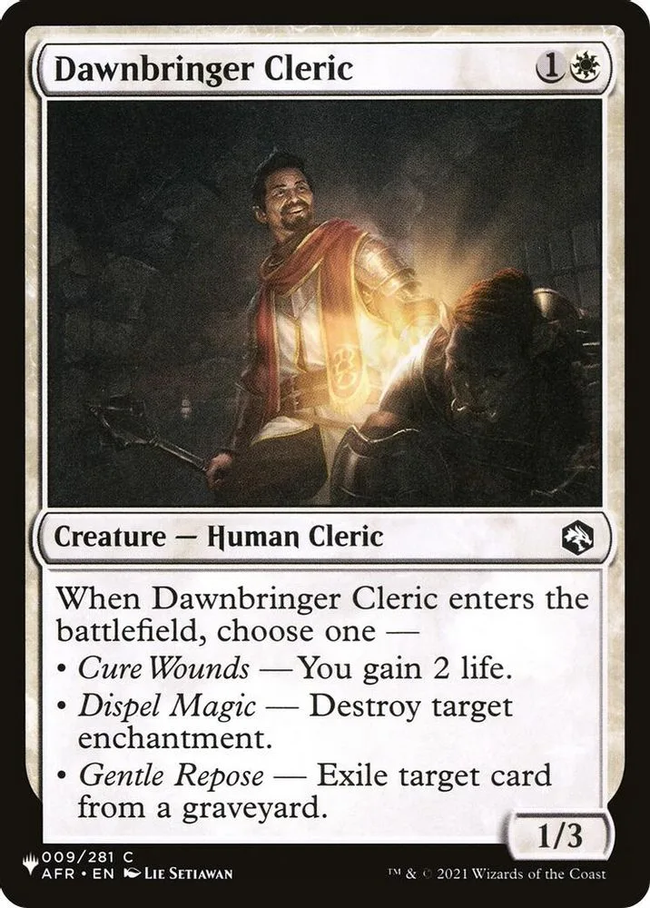 Dawnbringer Cleric (Dawnbringer Cleric)
