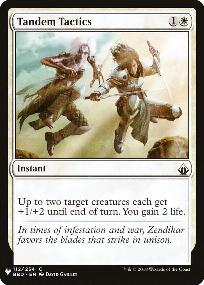 Tandem Tactics (Tandem Tactics)