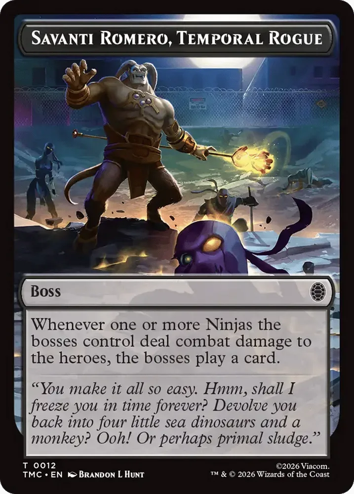 Savanti Romero, Temporal Rogue