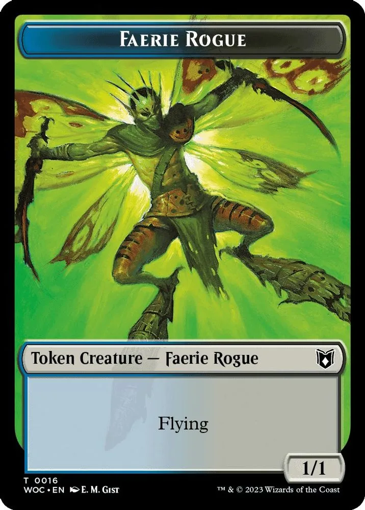 Faerie Rogue // Faerie Double-Sided Token