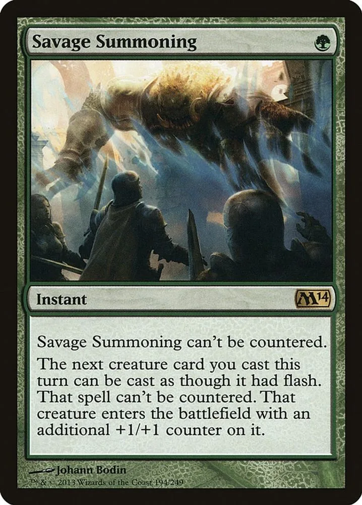 Savage Summoning