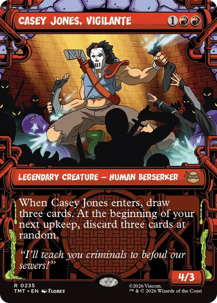 Casey Jones, Vigilante