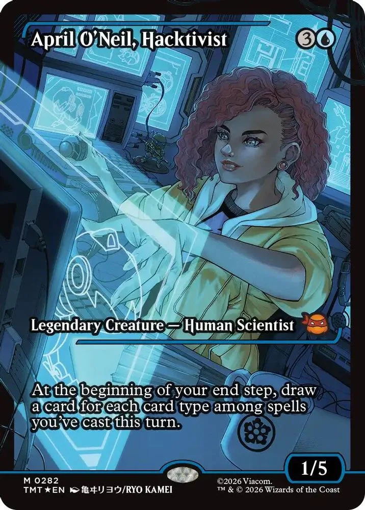 April O'Neil, Hacktivist (Showcase)