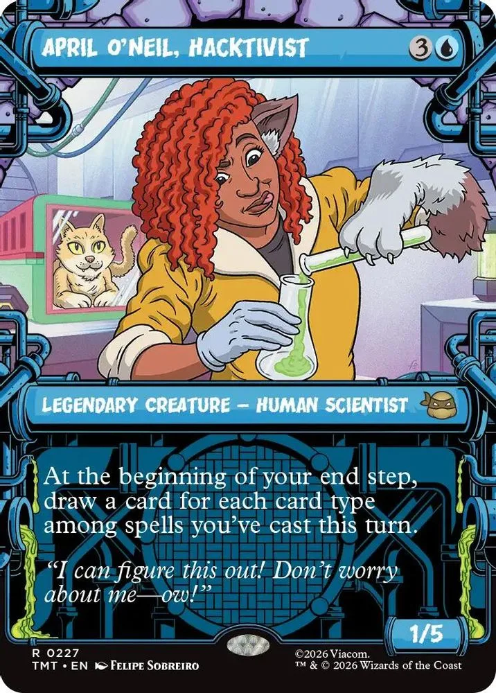 April O'Neil, Hacktivist (Showcase)