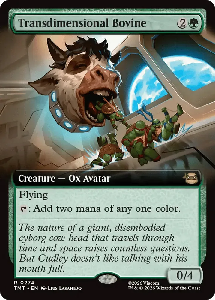 Transdimensional Bovine