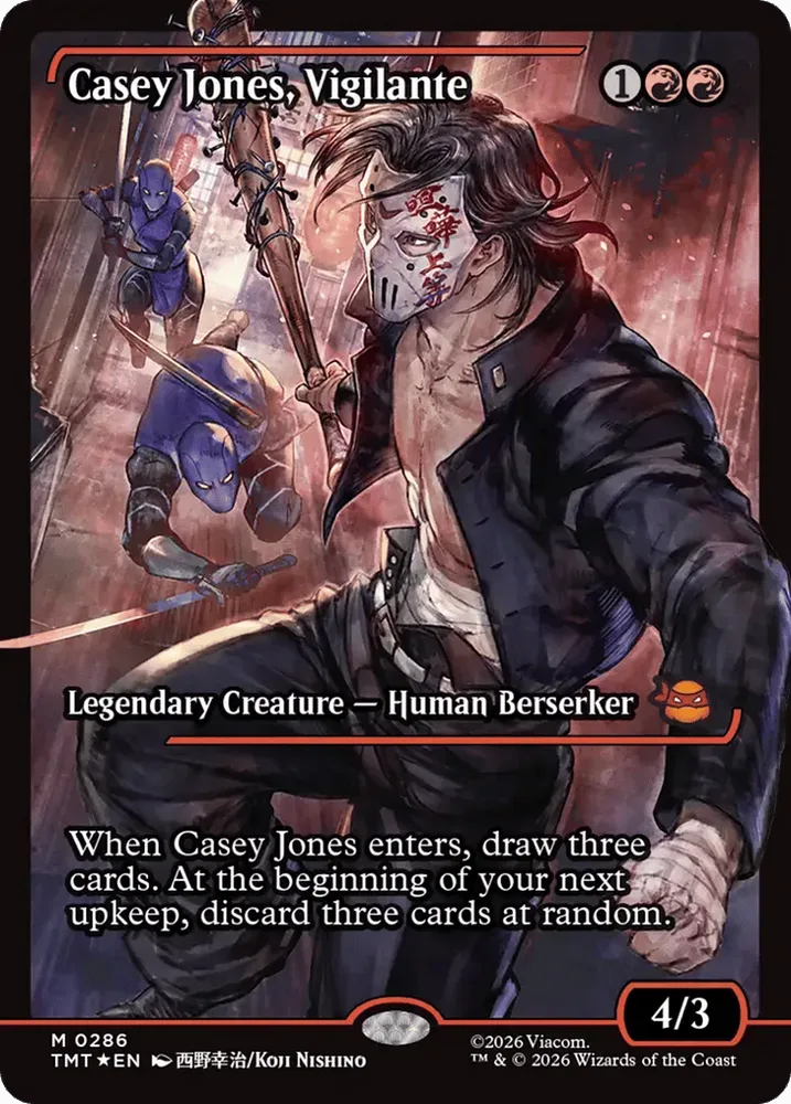 Casey Jones, Vigilante