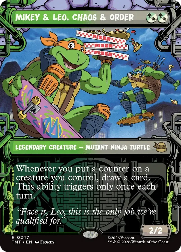 Mikey & Leo, Chaos & Order