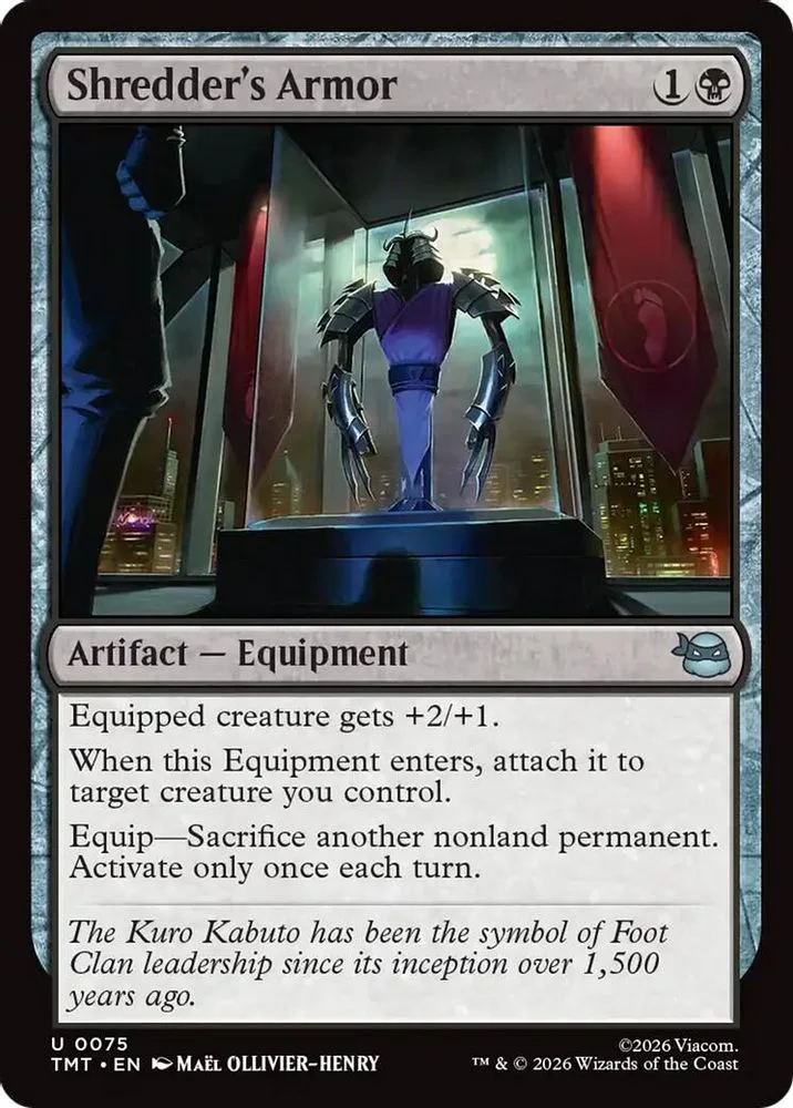 Shredder's Armor