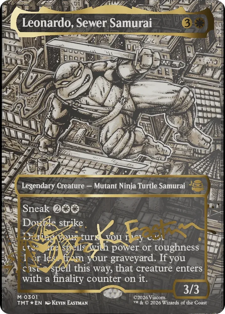 Leonardo, Sewer Samurai