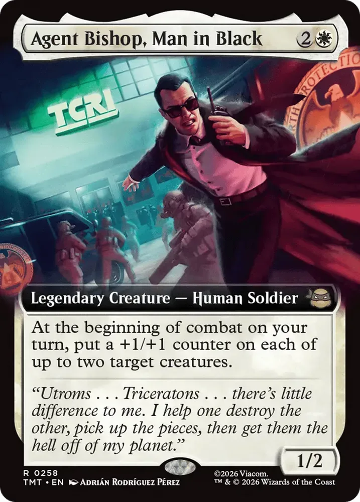 Agent Bishop, Man in Black