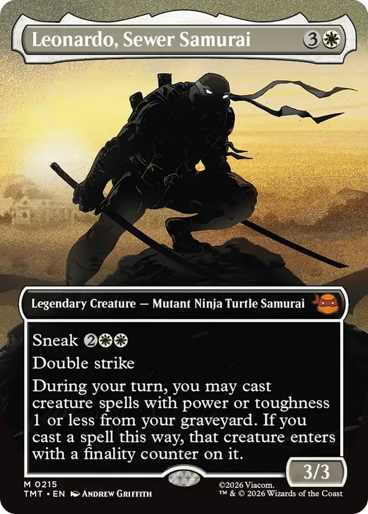 Leonardo, Sewer Samurai