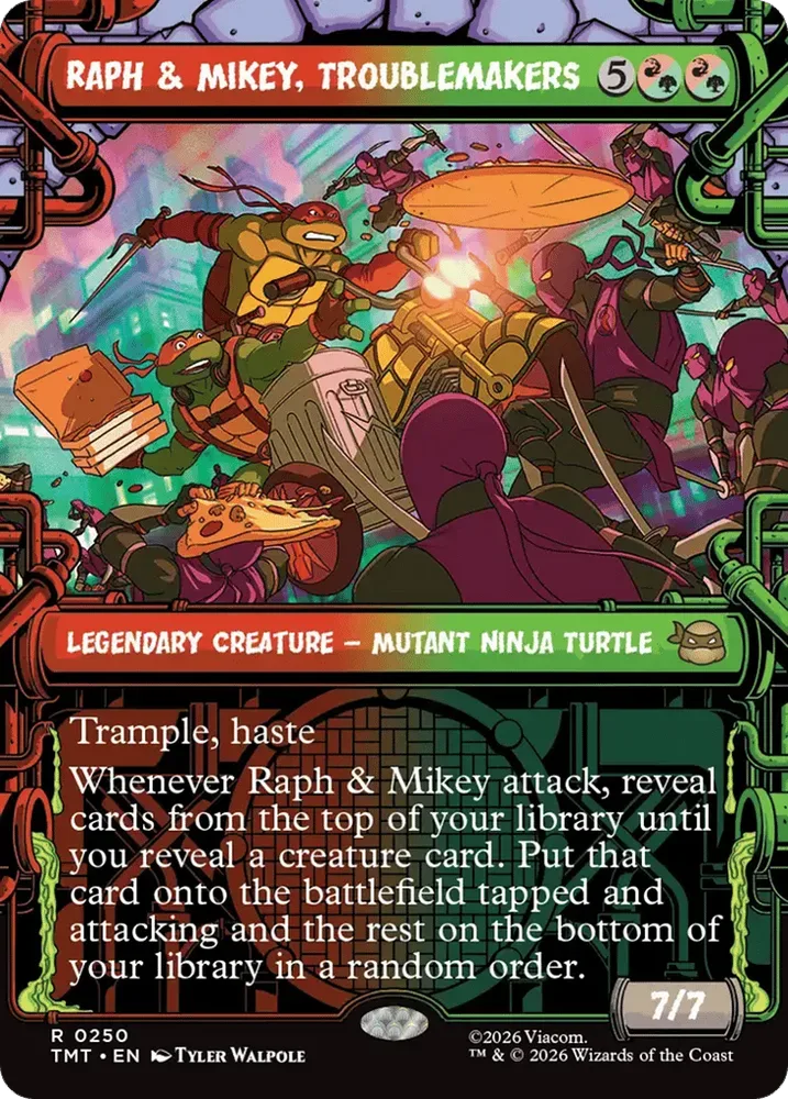 Raph & Mikey, Troublemakers