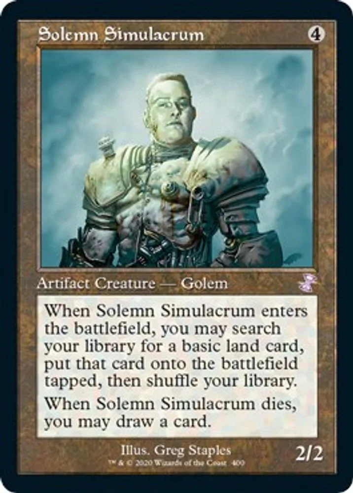 Solemn Simulacrum