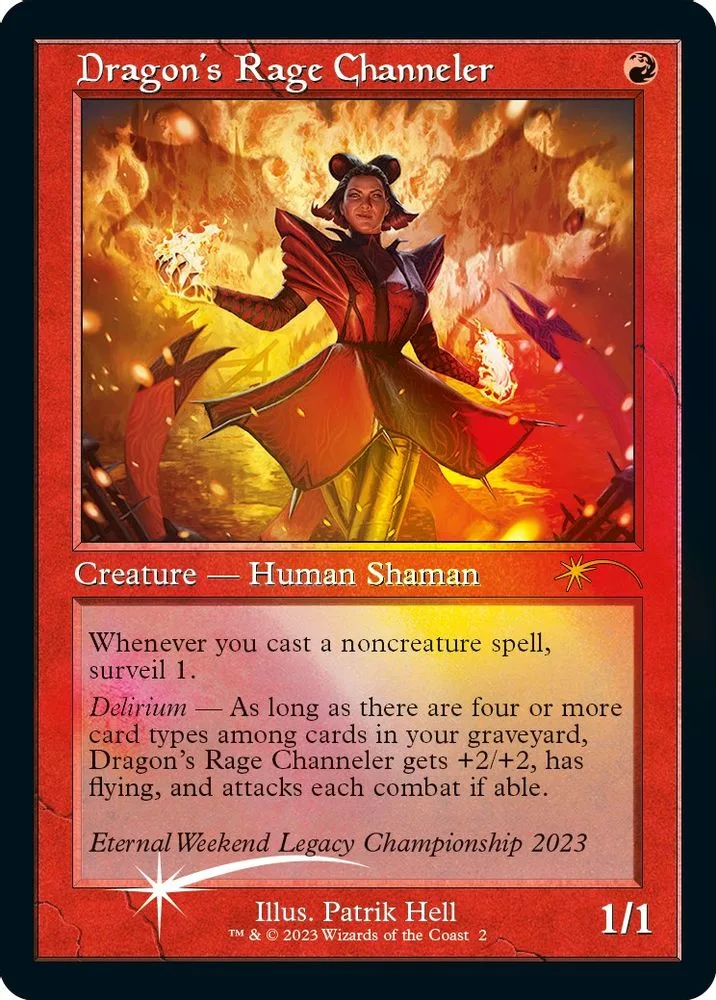 Dragon's Rage Channeler (Retro Frame · Eternal Weekend 2023 Promo)