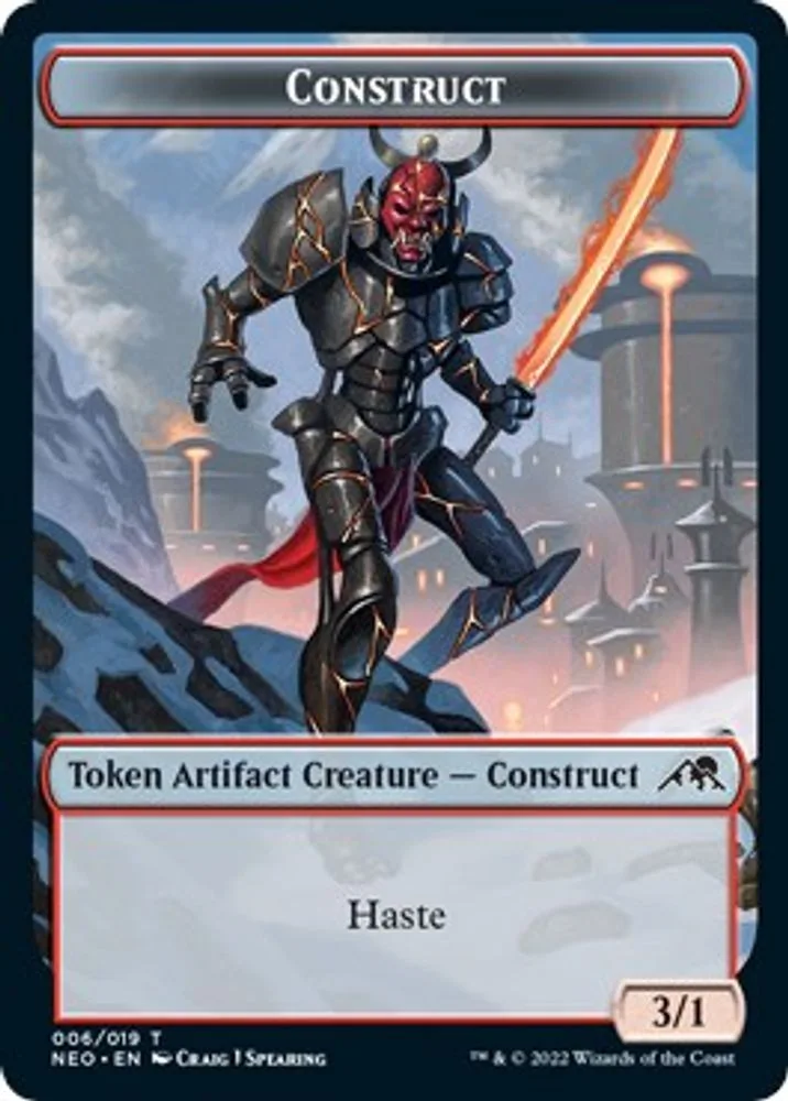 Construct // Blood (017) Double-Sided Token (Challenger 2022)