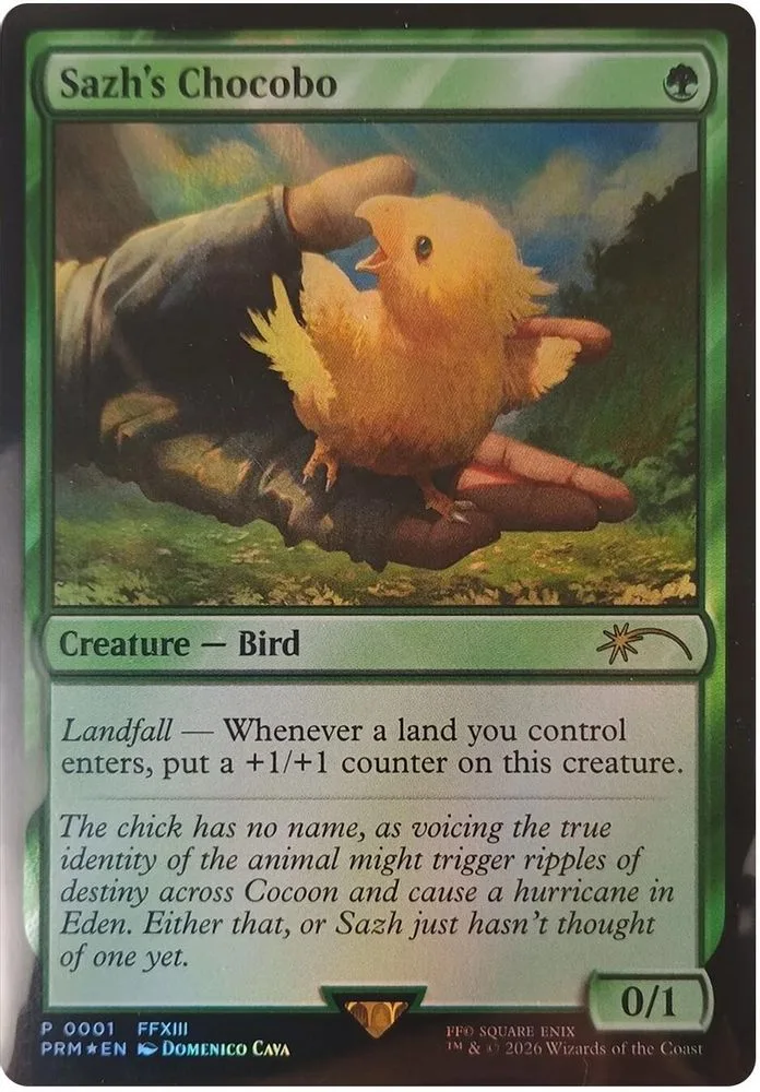 Sazh's Chocobo (Sazh's Chocobo)