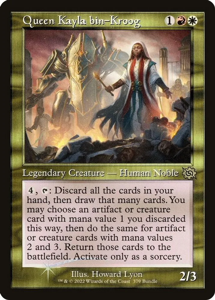 Queen Kayla bin-Kroog (Retro Frame · BRO Bundle)