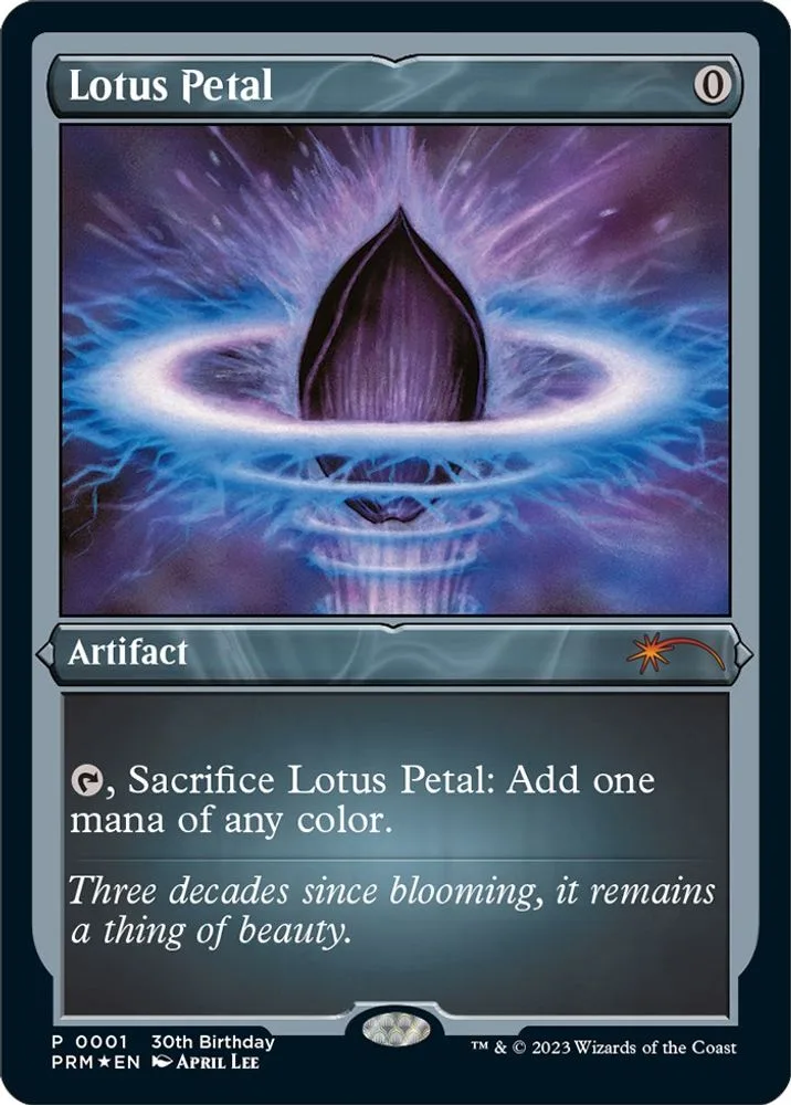 Lotus Petal (Foil Etched)