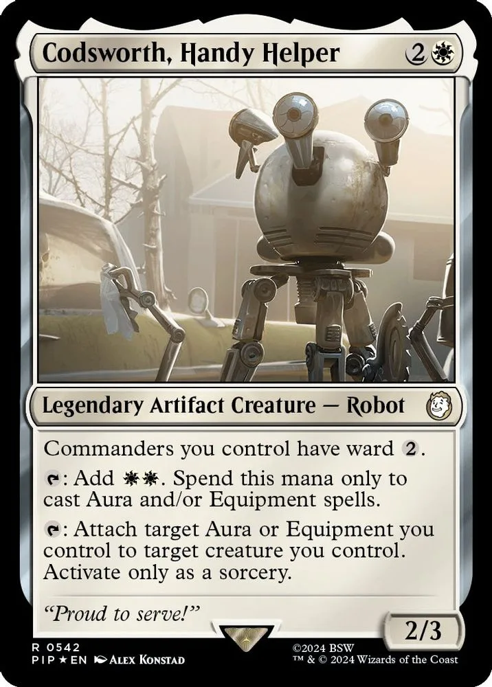Codsworth, Handy Helper (Surge Foil)