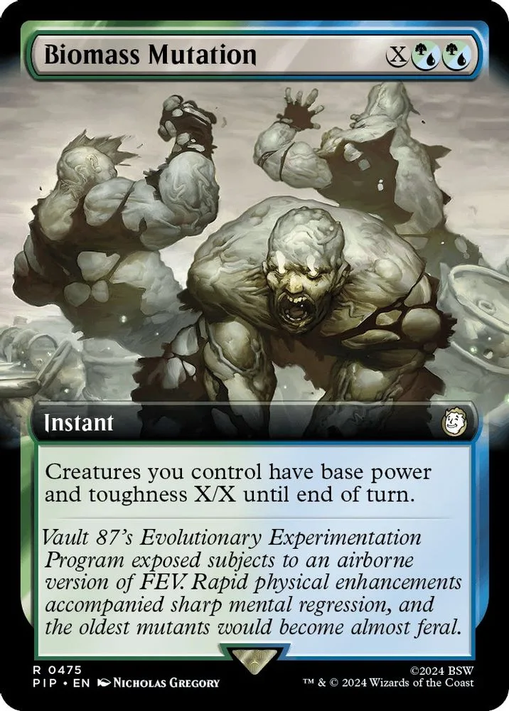Biomass Mutation (Extended Art)