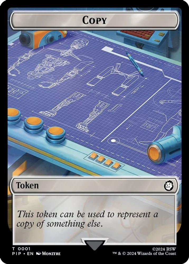 Copy // Clue Double-Sided Token