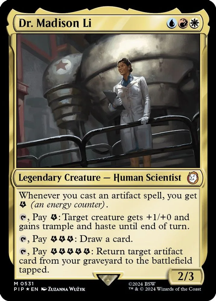 Dr. Madison Li (Surge Foil)