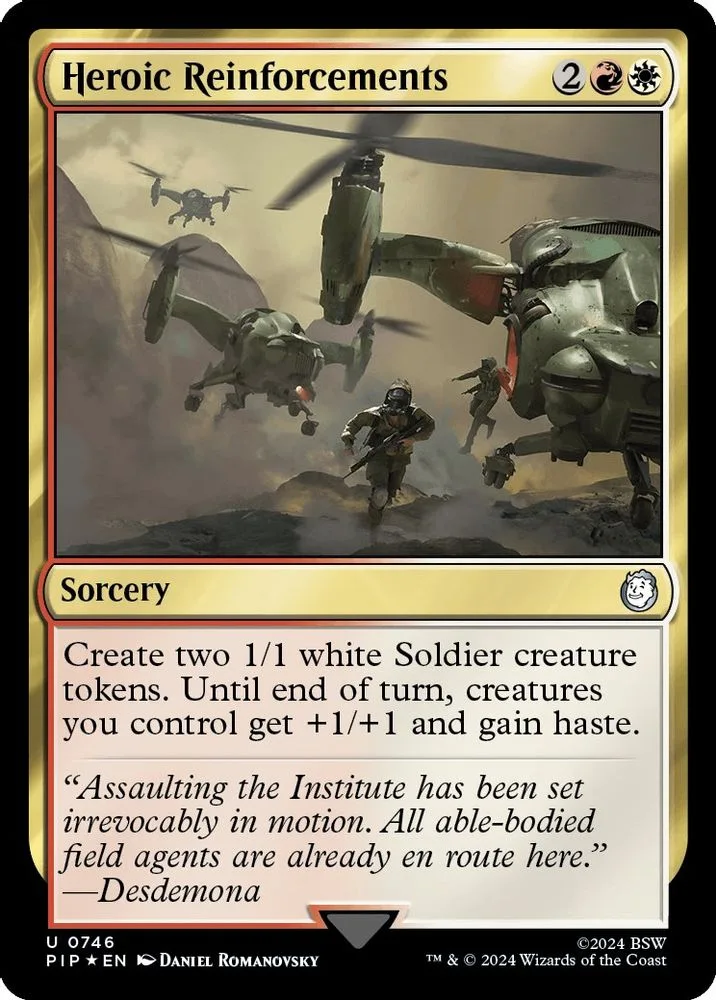 Heroic Reinforcements (Surge Foil)