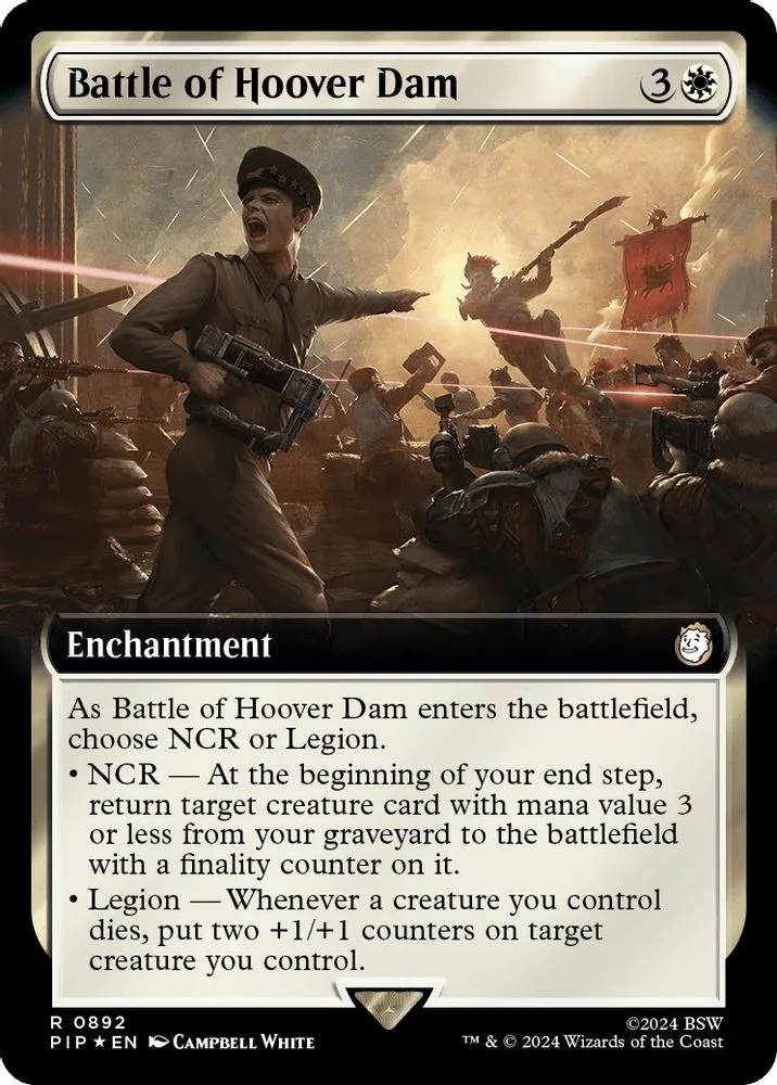 Battle of Hoover Dam (Extended Art · Surge Foil)