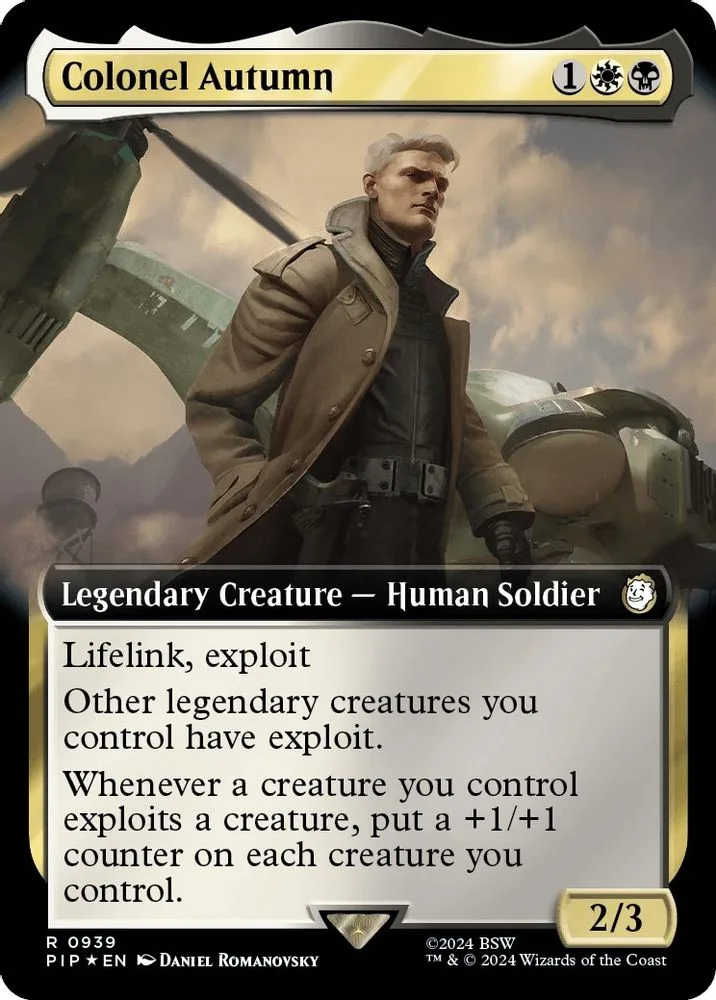 Colonel Autumn (Extended Art · Surge Foil)