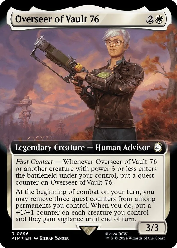 Overseer of Vault 76 (Extended Art · Surge Foil)