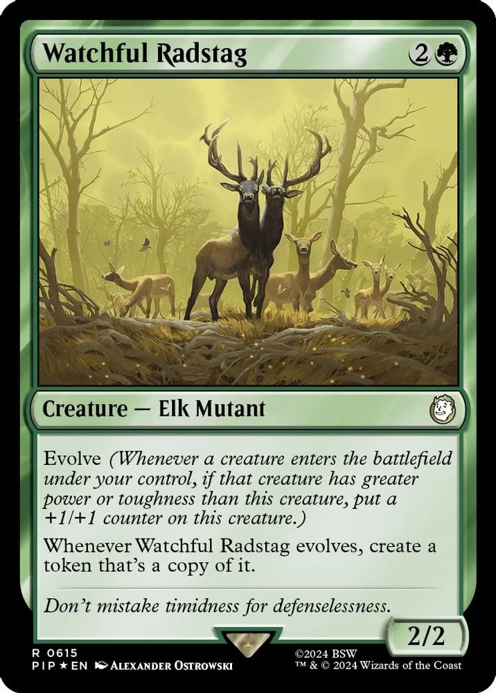 Watchful Radstag (Surge Foil)