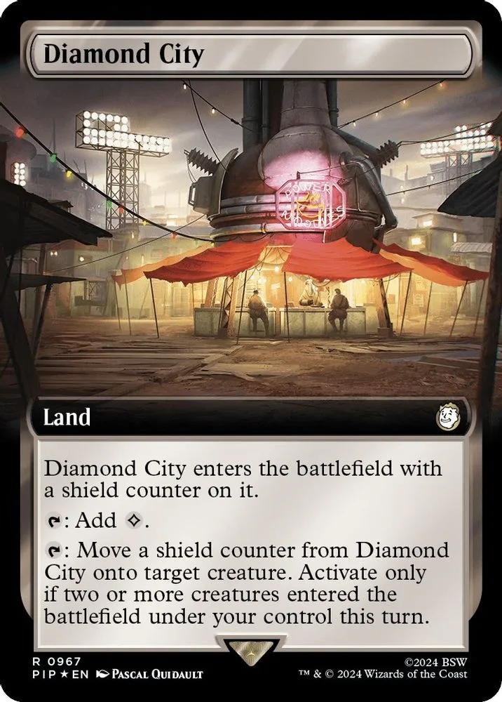 Diamond City (Extended Art · Surge Foil)