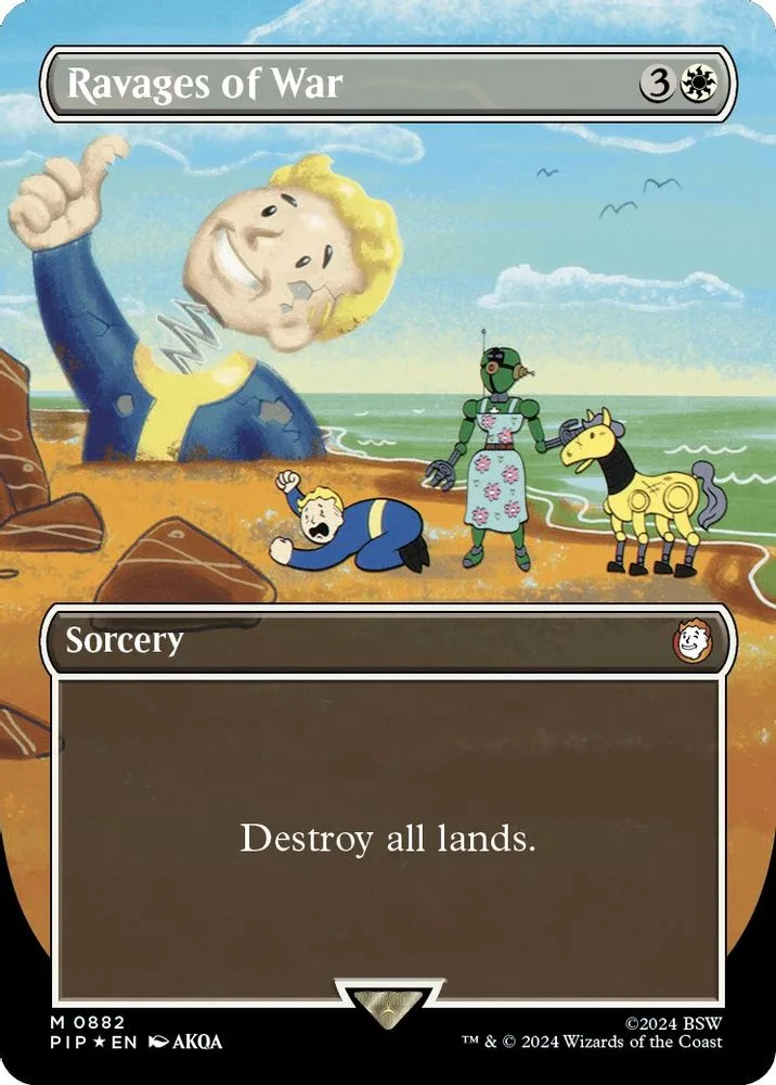 Ravages of War (Borderless · Surge Foil)