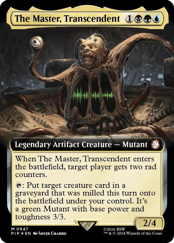 The Master, Transcendent (Extended Art · Surge Foil)