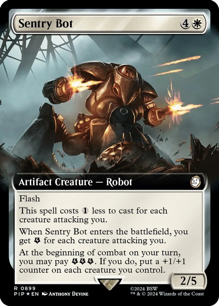 Sentry Bot (Extended Art · Surge Foil)