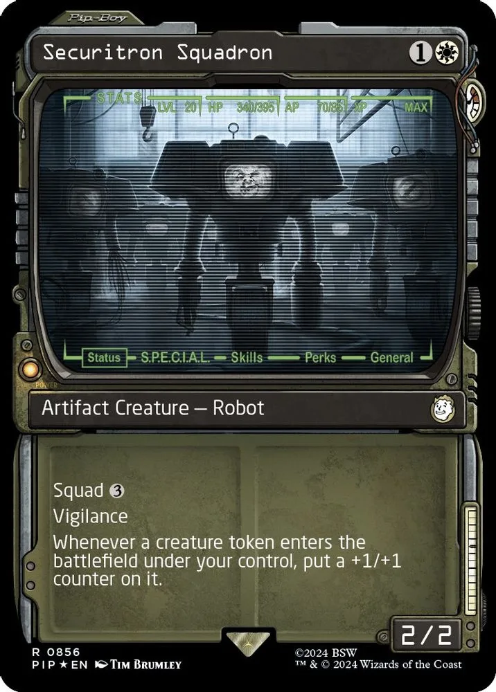 Securitron Squadron (Showcase · Surge Foil)
